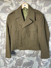 Load image into Gallery viewer, Original US Army WW2 Ike Jacket Battledress - 36&quot; Regular Chest
