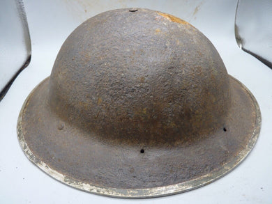 Original WW2 South African Army Mk2 Brodie Helmet - British Style Combat Helmet - The Militaria Shop