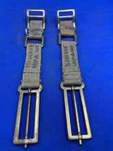 Charger l&#39;image dans la galerie, Original WW2 British Army 37 Pattern Brace Adaptors Pair - Blackman
