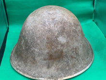 Load image into Gallery viewer, Original WW2 British Army / Canadian Army Mk3 Turtle Combat Helmet
