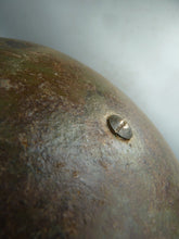 Lade das Bild in den Galerie-Viewer, Untouched WW2 British &amp; Canadian Army Mk3 Turtle Helmet - Screw &amp; X Pad Inside
