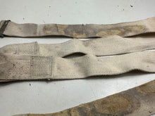 Load image into Gallery viewer, Original WW2 British Army / RAF Trouser Suspenders - Well Worn Example
