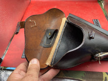 Load image into Gallery viewer, WW2 German Army P08 Reproduction Leather Holster. Good Copy.
