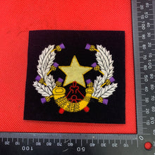 Load image into Gallery viewer, British Army Cameronians Rifles Regiment Embroidered Blazer Badge
