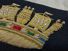 Load image into Gallery viewer, Bullion Royal Navy Embroidered Blazer Badge
