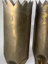 Load image into Gallery viewer, WW1 Trench Art Vase - Fantastic Fluted WW1
