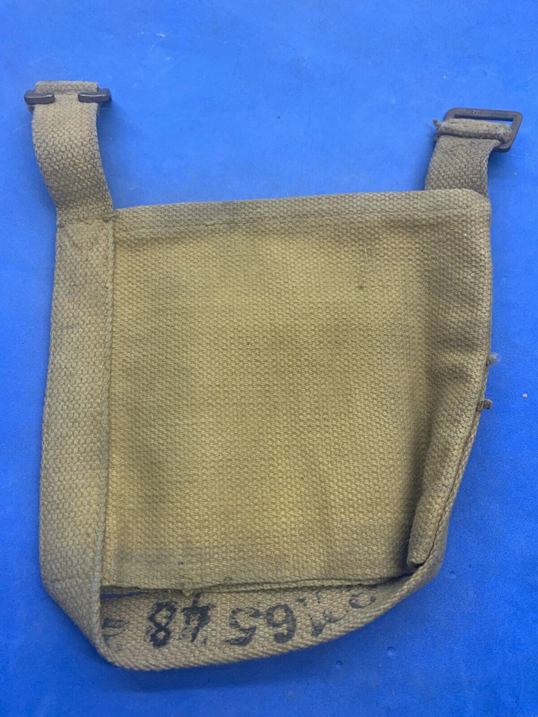 WW2 British Army / RAF 37 Pattern Webbing Water Bottle Carrier Harness Original