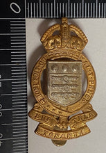 Load image into Gallery viewer, WW1 / WW2 British Army - Royal Army Ordnance Corps (motto version) cap badge.

