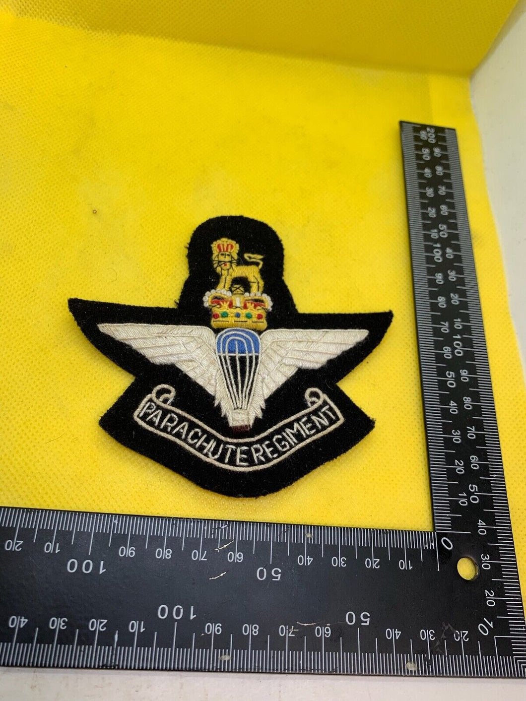 British Army Parachute Regiment Embroidered Blazer Badge