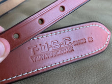 Charger l&#39;image dans la galerie, TWBC Brown Leather Pistol Police Belt - Varied Sizes - Hidden Coin Compartment
