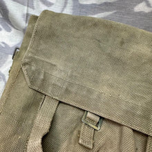 Load image into Gallery viewer, Original British Army 37 Pattern Webbing Small Pack - WW2 Pattern
