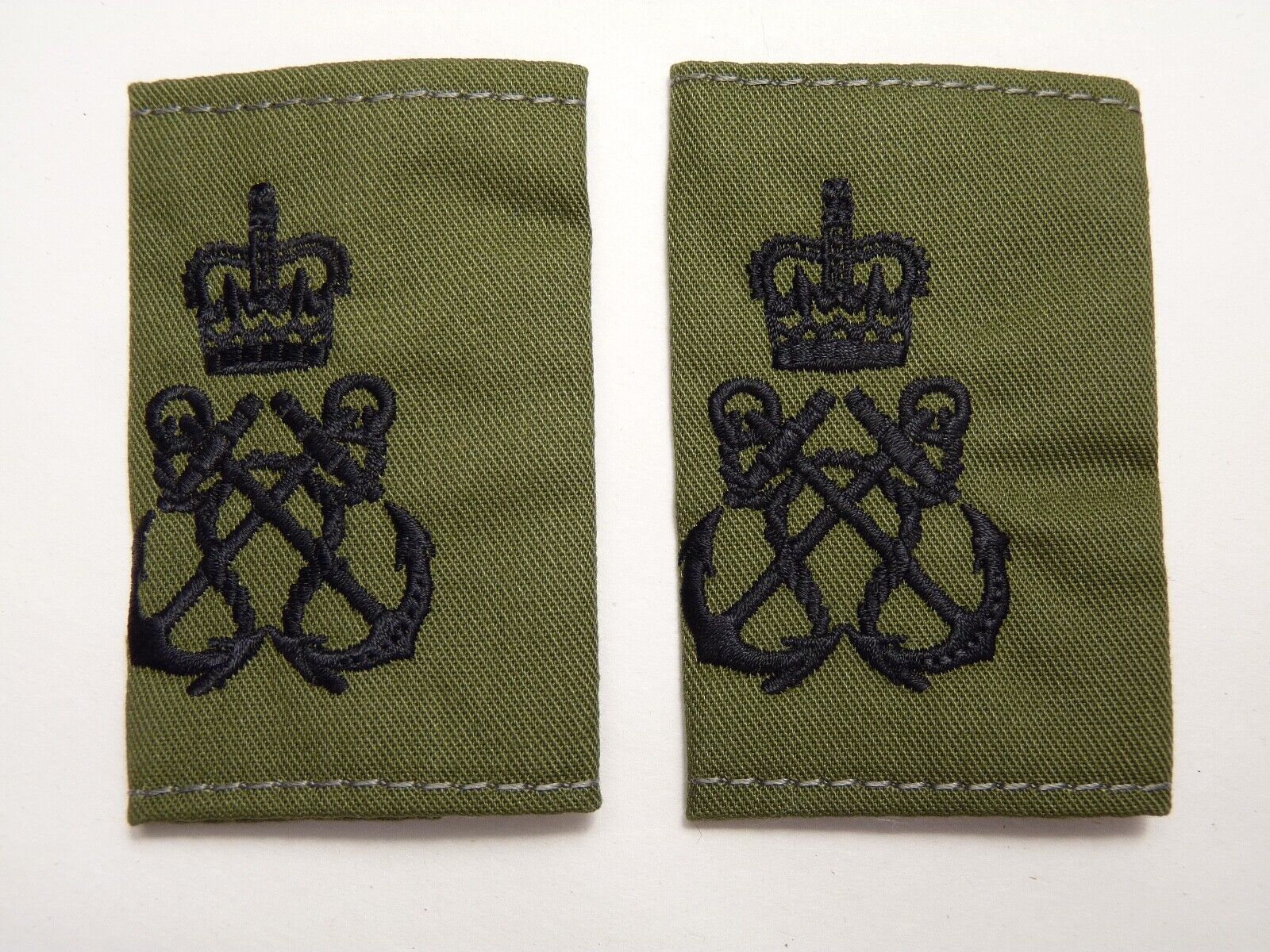 OD Green Rank Slides / Epaulette Pair Genuine British Army - NEW – The ...