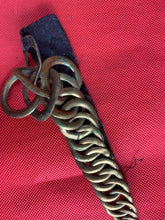 Load image into Gallery viewer, Original British Army Helmet Brass Chin Scales - Ideal Parts- Repair/Restoration
