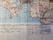 Load image into Gallery viewer, WW2 - 1940 British Army General Staff War Office Army Map of PLYMOUTH
