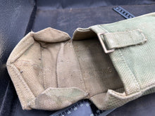 Load image into Gallery viewer, Original British Army 37 Pattern Bren Pouch - WW2 Pattern
