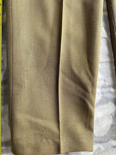 Load image into Gallery viewer, Original WW2 British Army Service Dress Uniform Trousers - 32&quot; Waist
