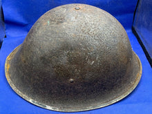 Load image into Gallery viewer, WW2 Canadian Army Mk3 Turtle Helmet - Original WW2 Helmet Shell - High Rivet
