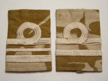 Lade das Bild in den Galerie-Viewer, Geunine British Army Navy Desert DPM Shoulder Epaulettes / Shoulder Boards
