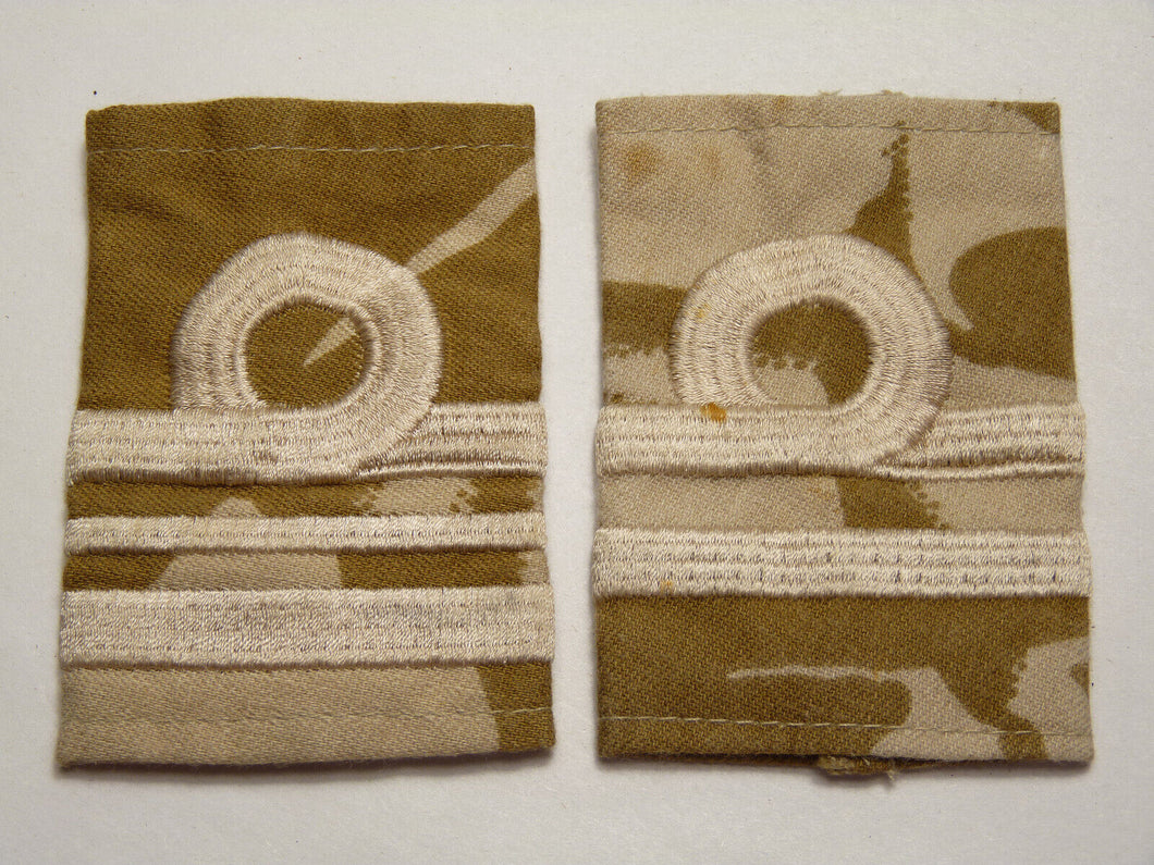 Geunine British Army Navy Desert DPM Shoulder Epaulettes / Shoulder Boards