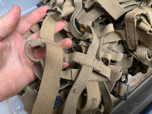 Load image into Gallery viewer, Original British Army 37 Pattern Webbing Water Bottle Harness Carrier - The Militaria Shop
