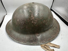 Charger l&#39;image dans la galerie, Original WW2 British Style South African Mk2 Army Combat Helmet &amp; Liner
