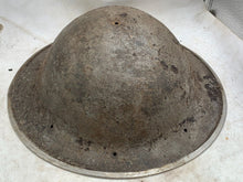 Load image into Gallery viewer, Original WW2 Combat Helmet - British / South African Army Mk2 Brodie Helmet
