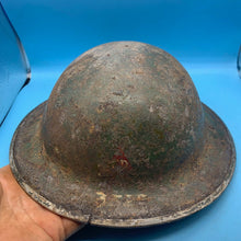 Load image into Gallery viewer, Original WW2 British Army Mk2 Army Combat Helmet - Divisional Sign
