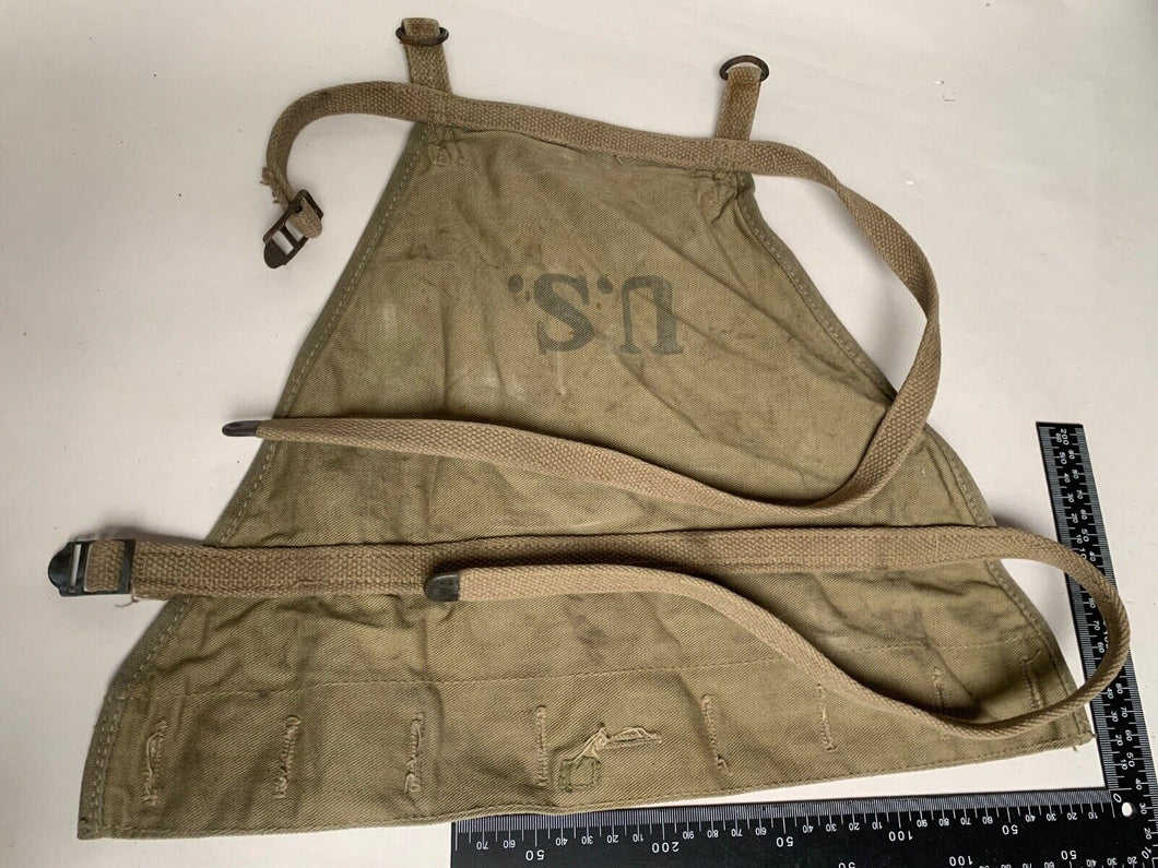 Original WW2 US Army M1928 Haversack Pack Tail - 1942 Dated