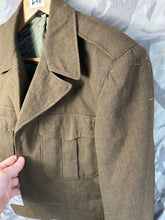 Load image into Gallery viewer, Original US Army Jacket OD Ike Jacket WW2 - Vietnam Pattern 38&quot; R - 1953 Dated
