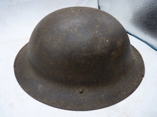 Load image into Gallery viewer, Original WW2 British Army Mk2 Army Brodie Combat Helmet - Div Sign
