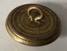 Load image into Gallery viewer, Victorian crown gilt The Queen&#39;s Royal Regiment tunic button - 24mm.
