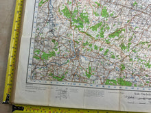 Load image into Gallery viewer, Original WW2 British Army OS Map of England - War Office - Chatham &amp; Maidstone
