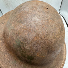 Load image into Gallery viewer, Original WW2 British Civil Defence Mk2 Helmet - 3 Hole
