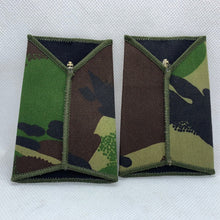 Load image into Gallery viewer, CCF DPM Camo Rank Slides / Epaulette Pair Genuine British Army - NEW
