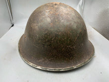 Charger l&#39;image dans la galerie, Original WW2 British / Canadian Army Mk3 Turtle Combat Helmet
