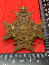 Lade das Bild in den Galerie-Viewer, Victorian Duke of Cambridge&#39;s Own (Middlesex Regiment Volunteers) Cap Badge QVC
