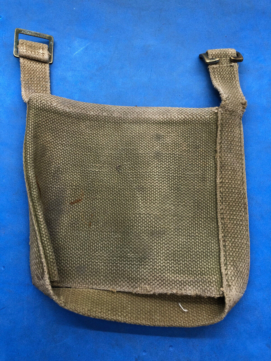 WW2 British Army 37 Pattern Webbing Water Bottle Carrier Harness - 1944 Dated - The Militaria Shop