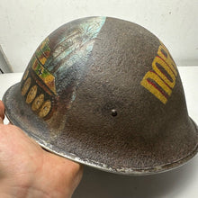 Load image into Gallery viewer, WW2 D-Day Commemorative Helmet - Original Mk3 British / Canadian Turtle Helmet

