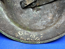 Lade das Bild in den Galerie-Viewer, WW2 British Army Brodie Mk2 Combat Helmet SA Made - Nice Uncleaned Original

