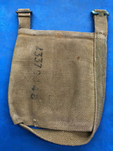 Load image into Gallery viewer, WW2 British Army 37 Pattern Webbing Water Bottle Carrier Harness - 1944 Dated - The Militaria Shop
