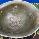 WW2 Canadian Army Mk3 Turtle Helmet - Original Helmet Shell - High Rivet - The Militaria Shop