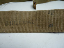 Charger l&#39;image dans la galerie, Genuine British Army 37 Pattern Shoulder Strap / Cross Strap 1942 Dated

