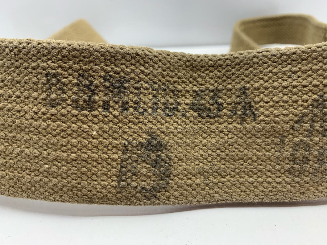 Original WW2 1943 Dated British Army Equipment Shoulder Strap 37 Pattern Webbing