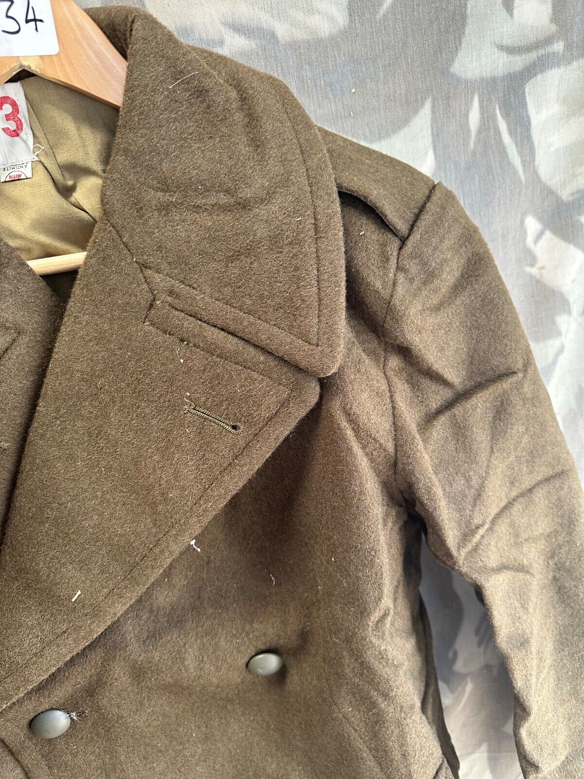 Genuine French Army Greatcoat - Ideal for WW2 US Army Reenactment | The ...