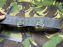 Load image into Gallery viewer, Original British Royal Air Force RAF Blue WW2 37 Pattern Belt - 38&quot; Waist Max
