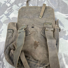 Load image into Gallery viewer, Original WW2 British Army / RAF 37 Pattern Small Pack &amp; L Strap Set
