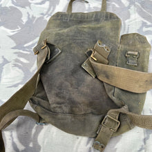 Load image into Gallery viewer, Original WW2 British Army / RAF 37 Pattern Small Pack &amp; L Strap Set
