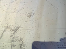 Load image into Gallery viewer, WW2 British 1952 Dated ADMIRALTY EDITION map of THE GULF OF ST. LAWRENCE.
