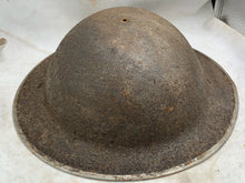 Load image into Gallery viewer, Original WW2 Combat Helmet - British / South African Army Mk2 Brodie Helmet
