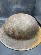 Load image into Gallery viewer, Original WW2 British Army Mk2 Combat Helmet Shell - South African Manufactured
